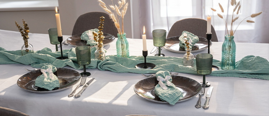 Barevne ubrousky pro hotel a restaurace